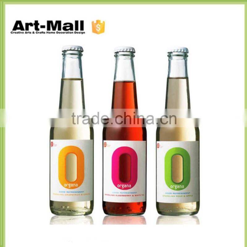 CE Custom pharmaceutical amber glass bottle