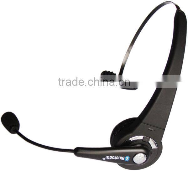 Bluetooth Wireless Earphone For Playstation 3 PS3 Black Headset with Microphone