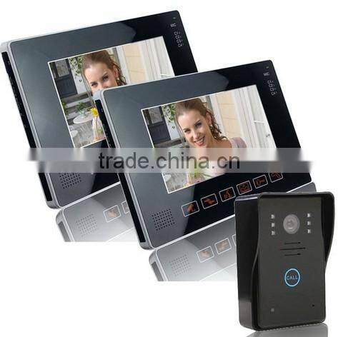 9 Inch TFT Touch Screen Color Video Door Phone Cmos Night Version Camera Intercom system