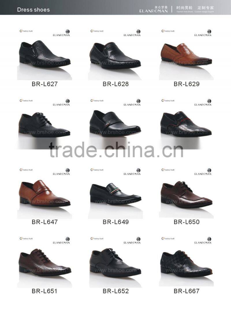 Wholesale popular fashion leather shoes fancy men dress shoes brand
