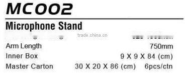 Low Cost High Quality mic stand and desk stand microphone