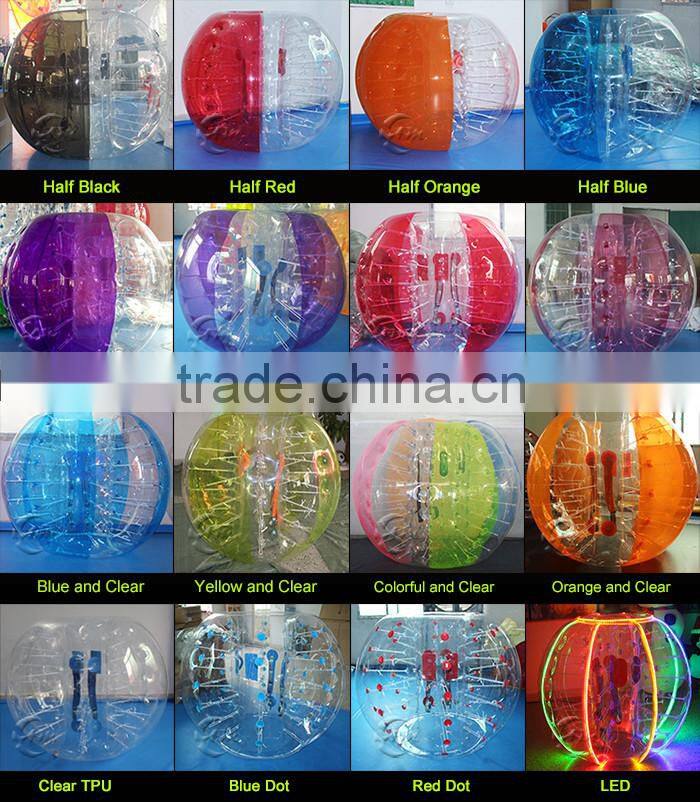 Best selling funny inflatable bubble soccer,bubble football equipment