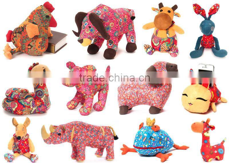 Cloth fabric toy stuffed owl animal toy