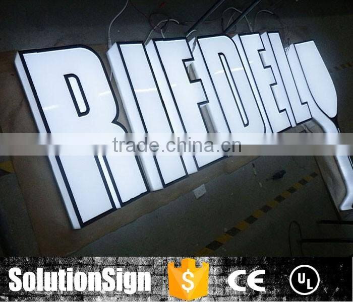 different style alphabet letters to make signs for shop and chain store