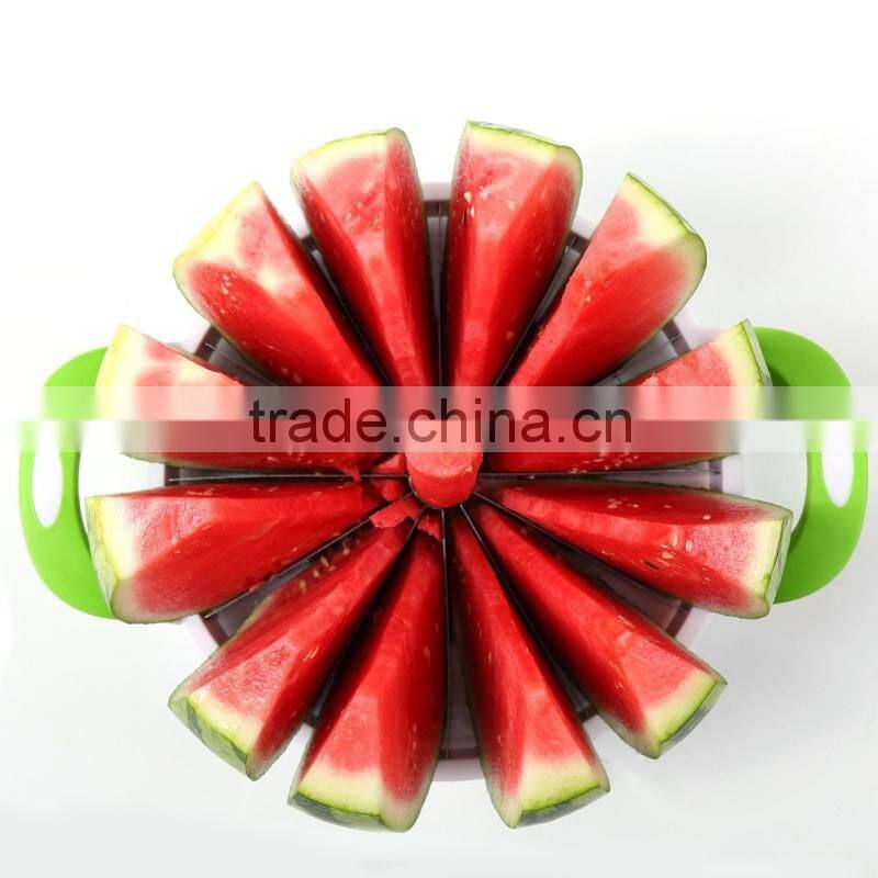 fruit tools 12 slices stainless steel melon Slicers watermelon cutter