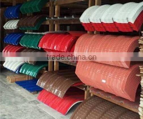 High quality hydraulic roofing sheet crimping machine/roofing curve machine