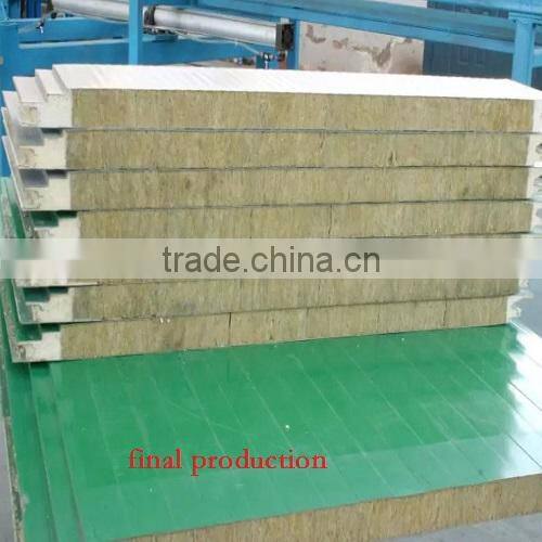 rock wool sandwich board production line