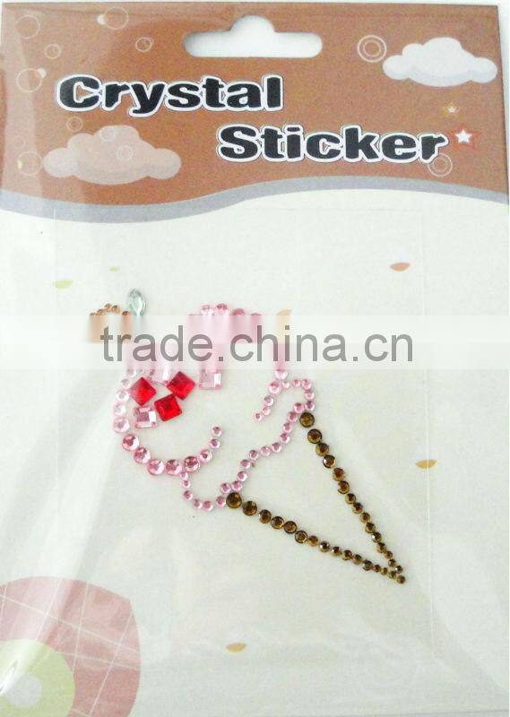 Crystal sticker