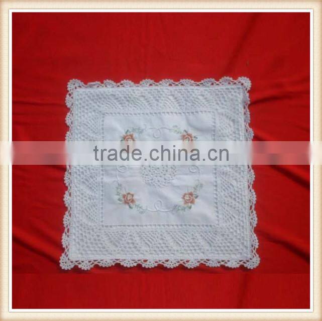 latest design embroidery cushion cover