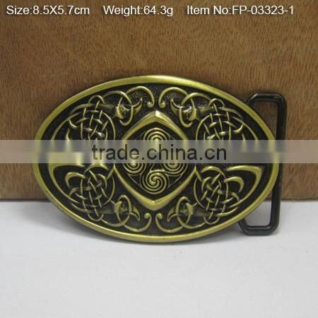 Promotional metal custom plate buckles
