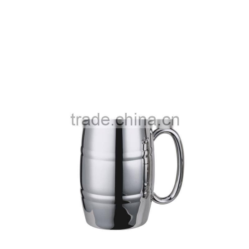 Factory price stainless steel beer mug premium beer tankard