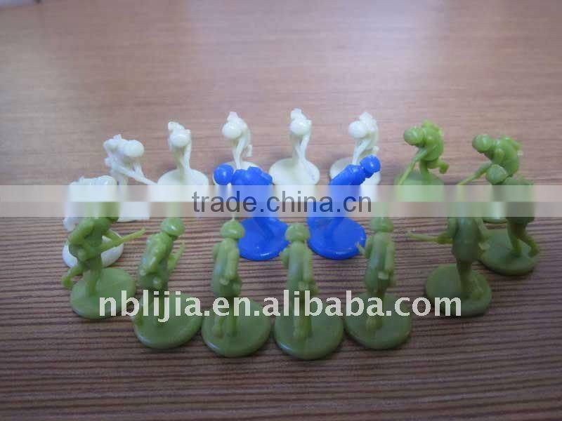plastic action figurines