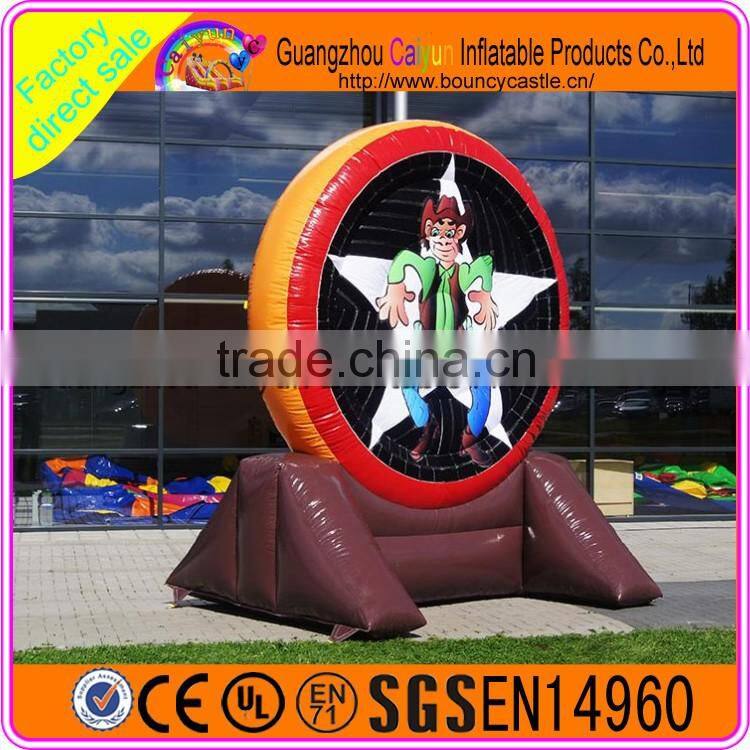 Backyard Used Dart Inflatable Game