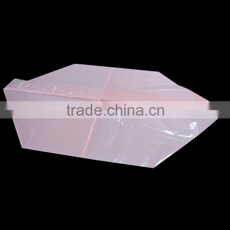 custom printing ldpe square bottom plastic bag China manufacturer