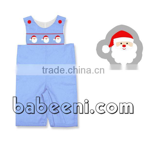 Lovely Christmas reversible applique boy longall