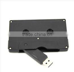 wholessale cassette tape usb flash drive/flash drive usb cassette/cassette tape usb