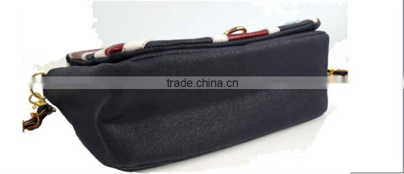 The New England flag Vintage messenger Crossbody Bag chain female