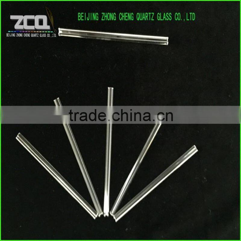 High Quality Polishing Capillary Quartz Glass Notch Bar