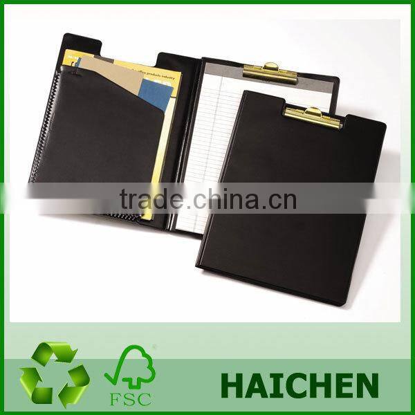 Pen Holder Clipboard, Letter Size, Low Profile Clip, Hardboard Single
