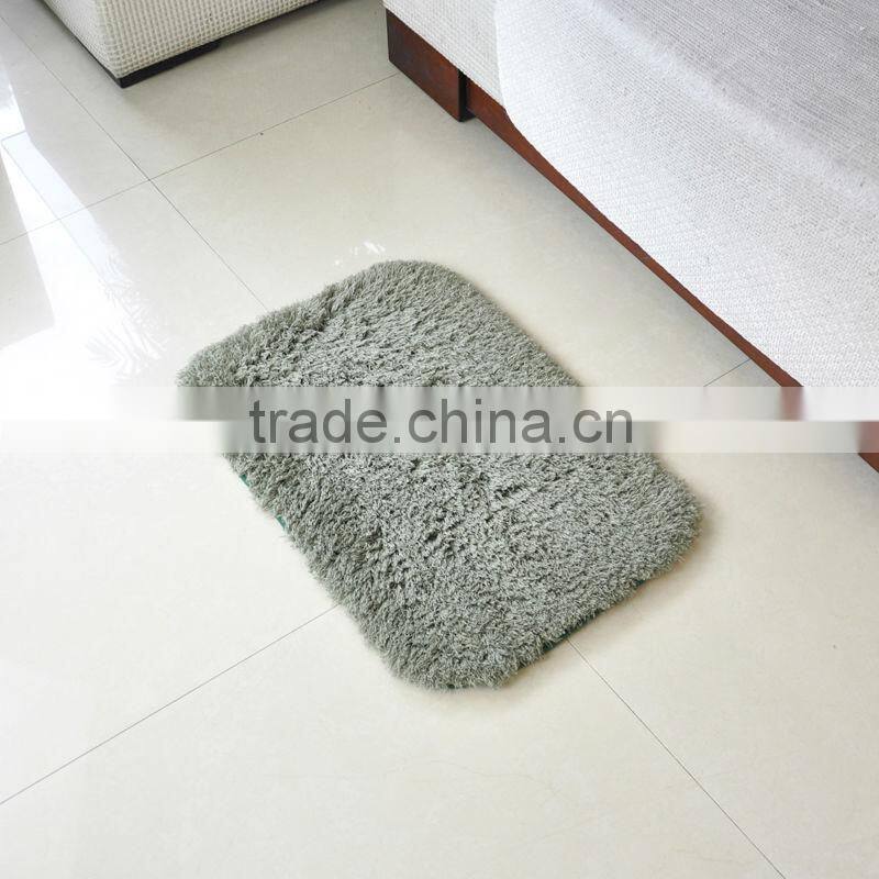soft floor mat with pvc anti-slip base