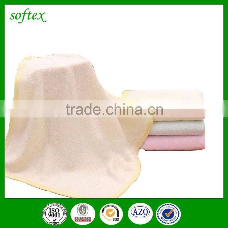 Hooded baby bath towel Bamboo-polyester baby towel poncho