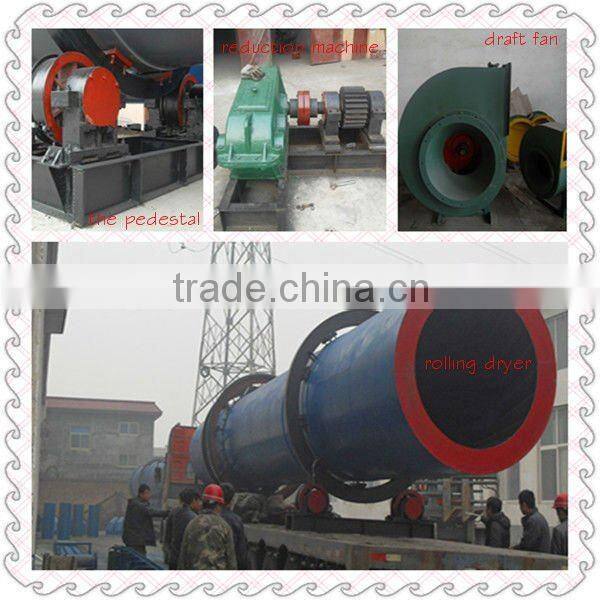 High efficiency CE approved chilcken manure tumble dryer machine