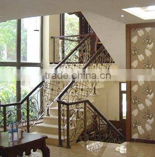 Top-selling classic galvanized outdoor handrail install