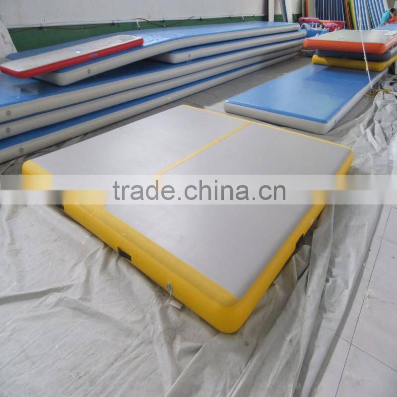Gym inflatable air track mattress for sale outside playground