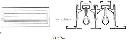 Metal louver blade ventilation system