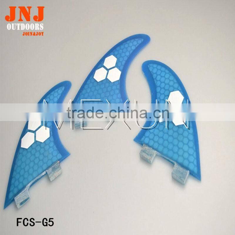fiberglass Honeycomb surfboard table FCS G5 Fin future fin