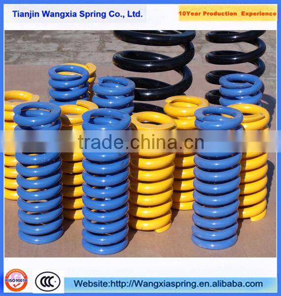 Zinc Plated Compression Spring Coated Spring / Spring Coated
