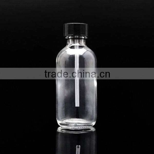 clear 120ml boston dropper bottle make in China