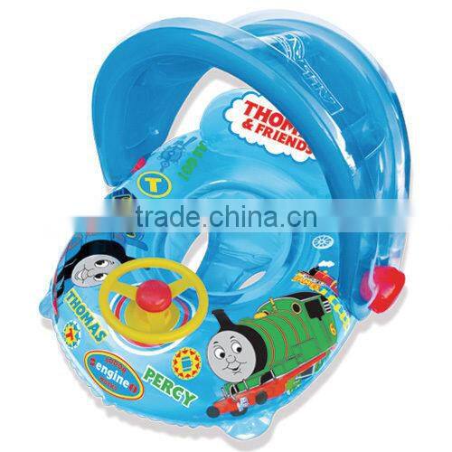 pvc baby boat/inflatable baby cartoon boat/pvc cartoon boat