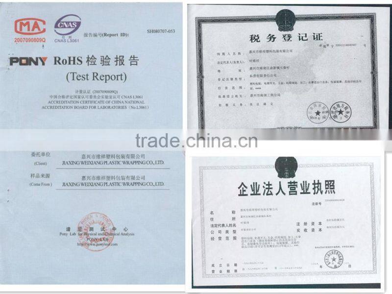 250mm~1000mm Plastic Wrap Clear LLDPE Stretch Film