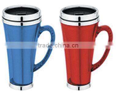 2014 new design stainless travel mug, vacuum travel tumbler, vacuum thermos pass SGS FDA