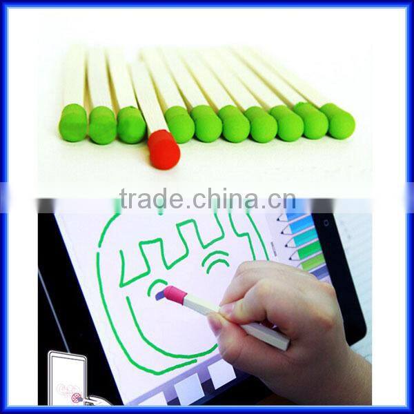 Fashion touch screen pen/match touch screen pen/silicone touch screen pen