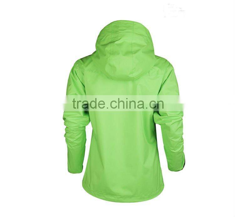 2013 fashion ladies' waterproof lightweight jacket outdoor jacket with hood
