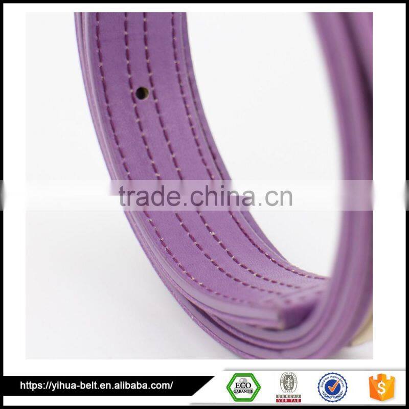 Durable Customized women slimming belt brand waist pu belt