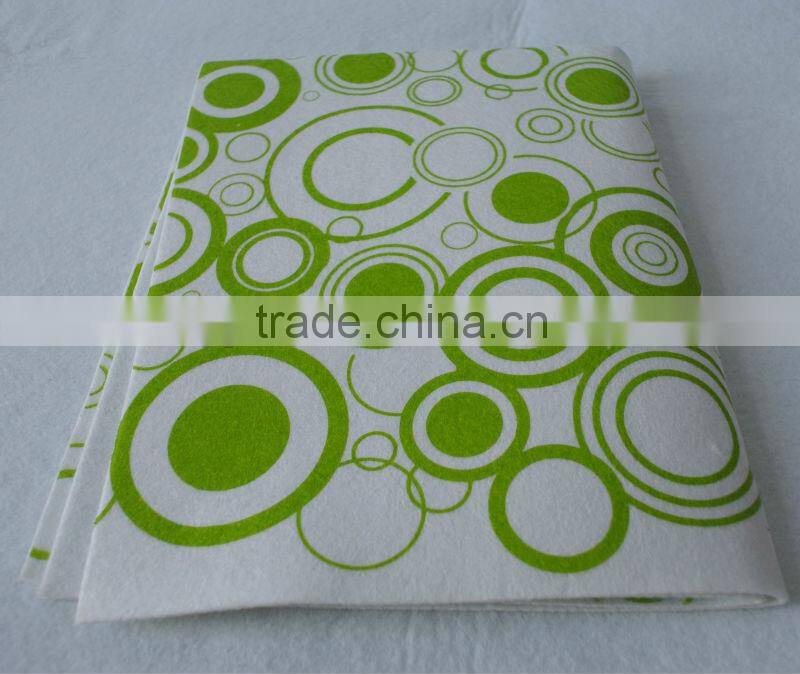 Super absorbent multi-purpose viscose & polyester nonwoven fabric printed kitchen wipes