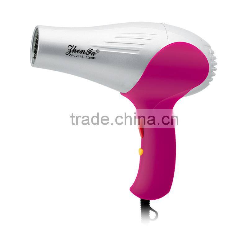 Mini style hair dryer household hair dryer for student use ZF-1233A