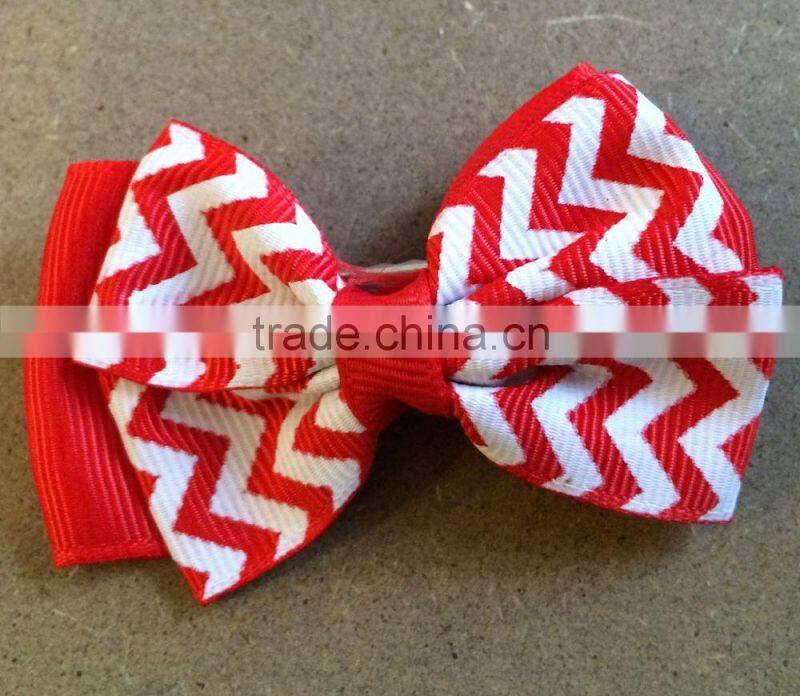 2015 summer fashion lovely wave bowkont hair clip high quality cloth hairclip