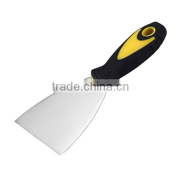 3'' Scraper with Soft Grip Flexible Stainless Steel Blade Putty Knifev flexible blade