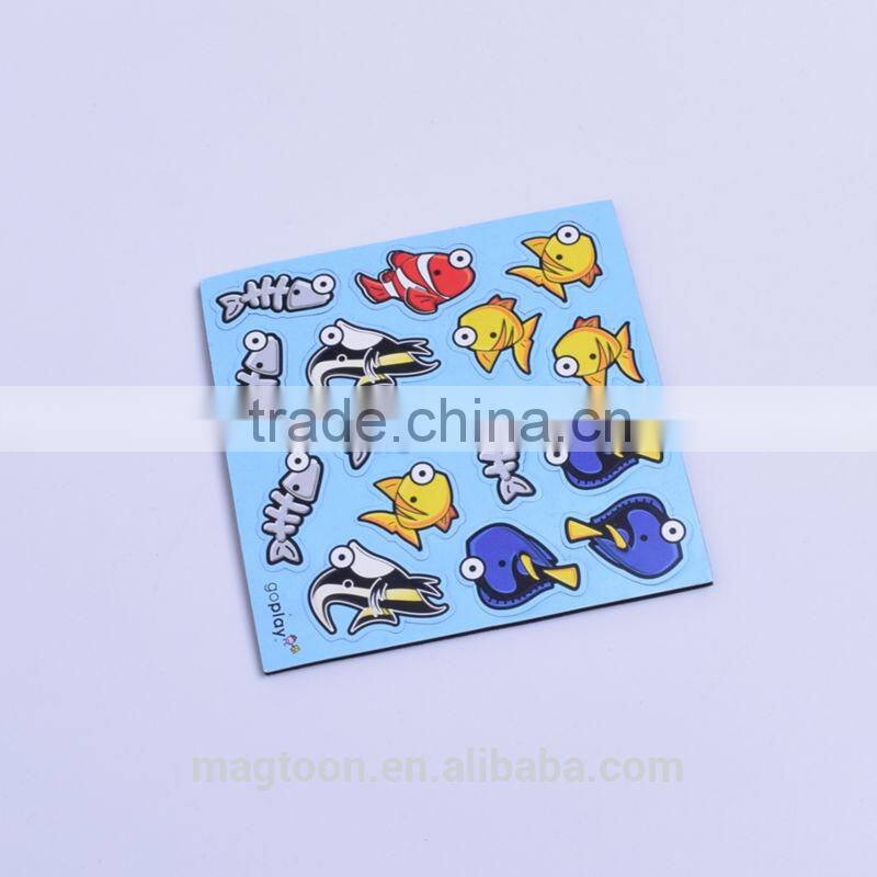 custom creative EVA Foam magnetic fridge magnet