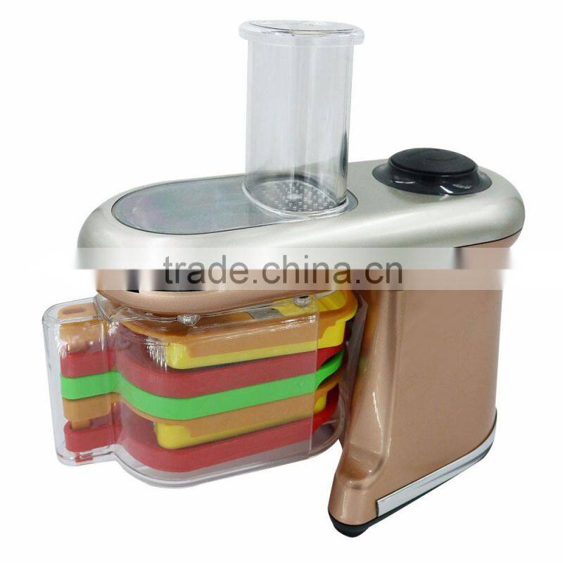 OTJ-S918 280W CE CB ISO chopper 4-blade spiral vegetable slicer makes