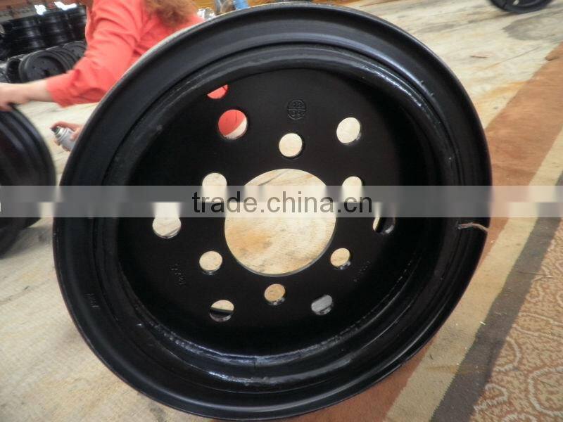 steel wheels 8.0-15, industral wheel for forklift truck