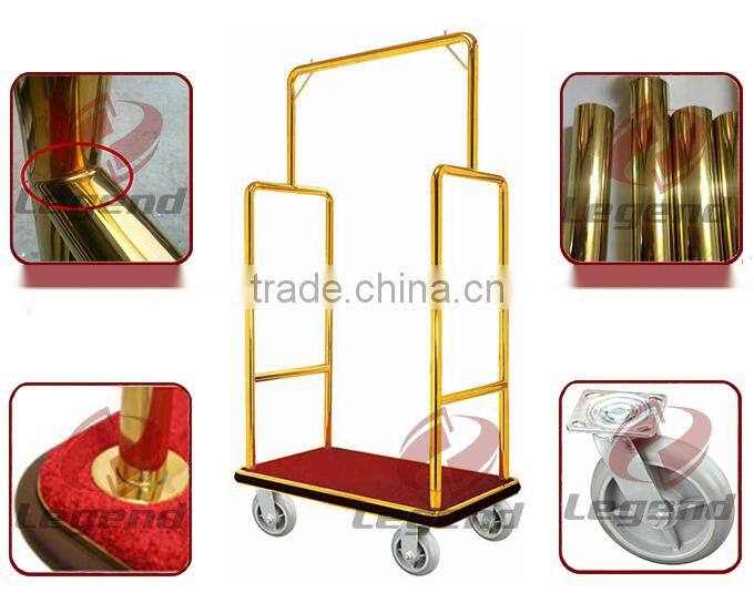 Alibaba china recommend this supplier,hotel luggage trolley