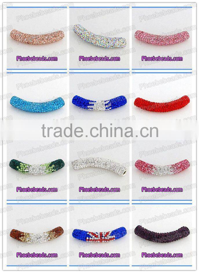 Wholesale Custom Made Mix Colors Heart Rhinestone Necklace Pendant CPP-H002B