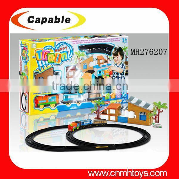 Model cartoon kids toy train electric toy train sets