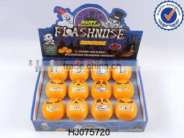 promotion plastic toys flash clown nose toys 12pcs