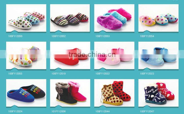 white fashion rubber sole house slipper